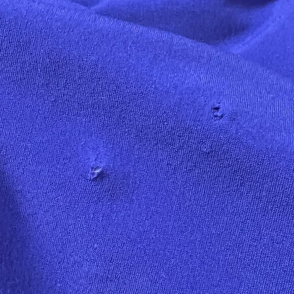 Vintage Draped Pleated Open Back Midi Dress Long Sleeve Wedding Guest 80s 90s - Picture 6 of 8